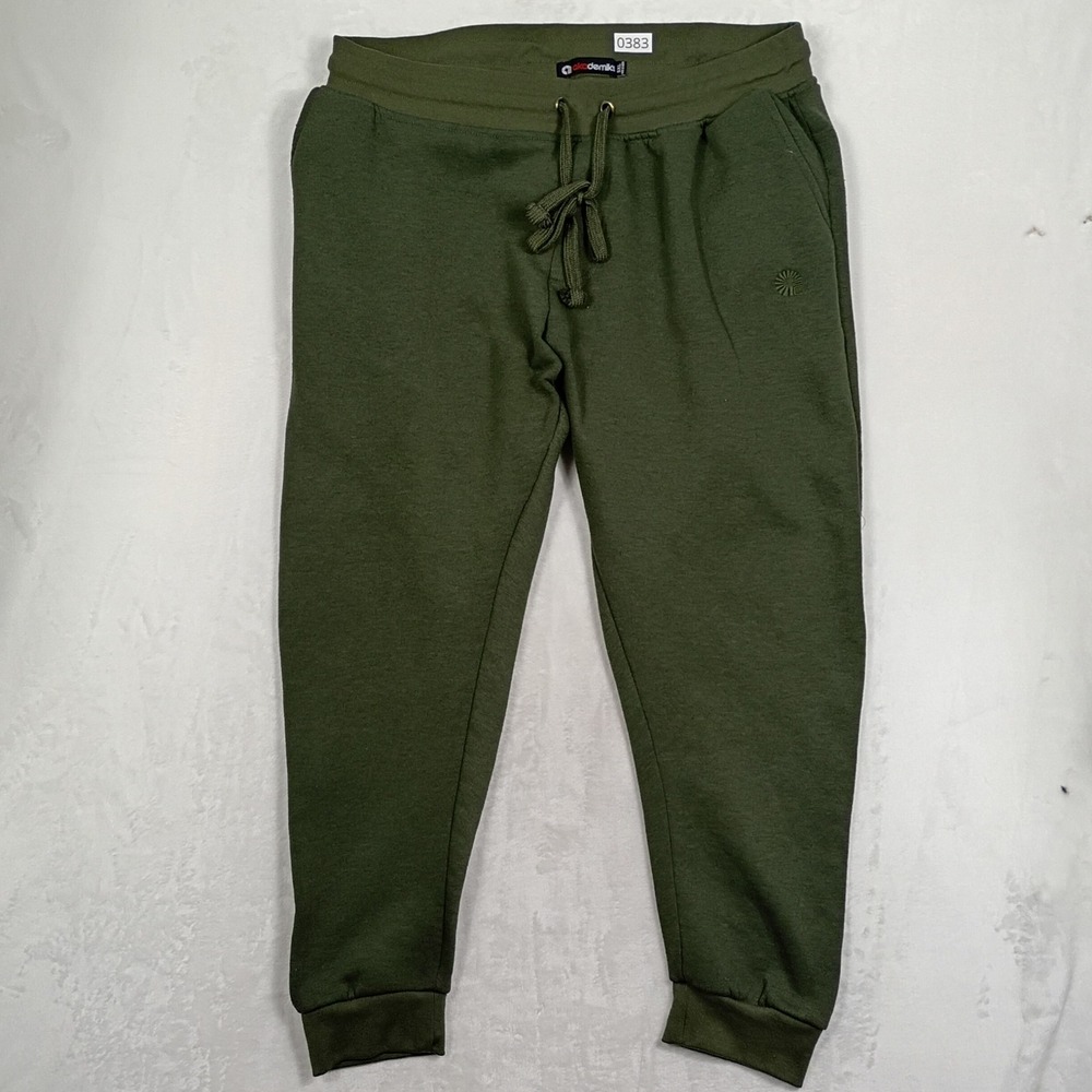 Akademiks Joggers Mens 5XL Green Drawstring Elastic Waist Gorpcore Streetwear